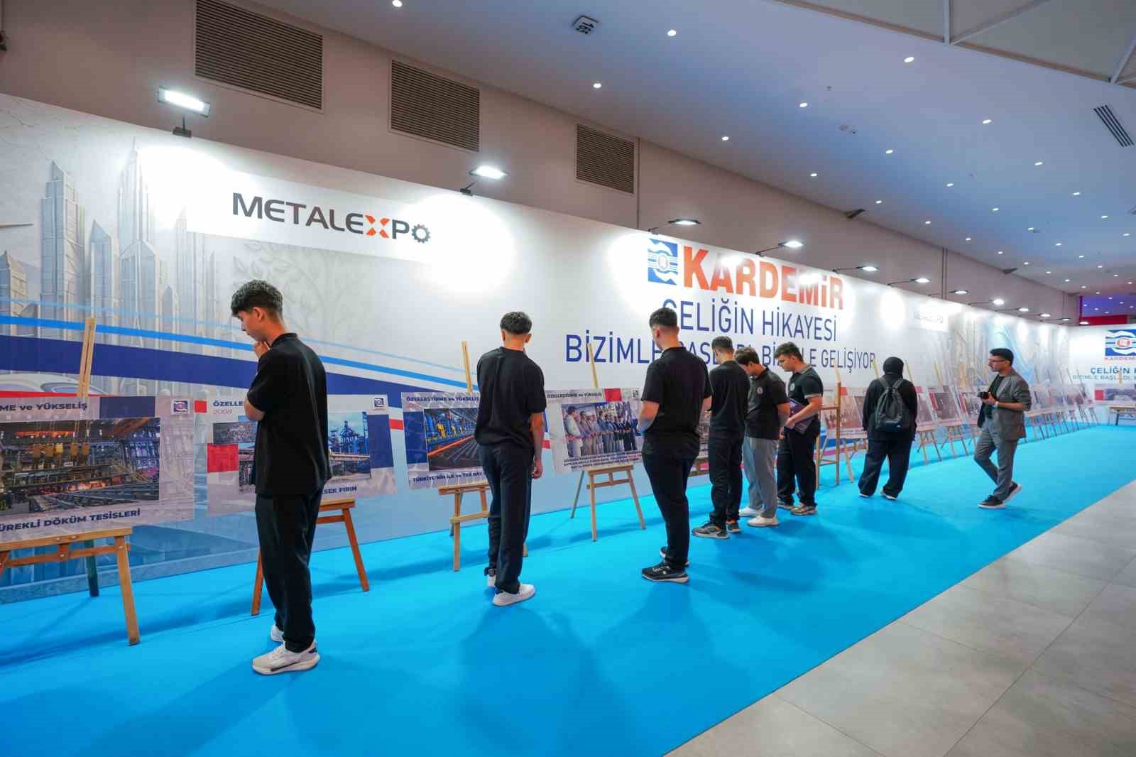 KARDEMİR, MetalExpo’da üretim gücü ve çeliğin hikayesini sergiledi