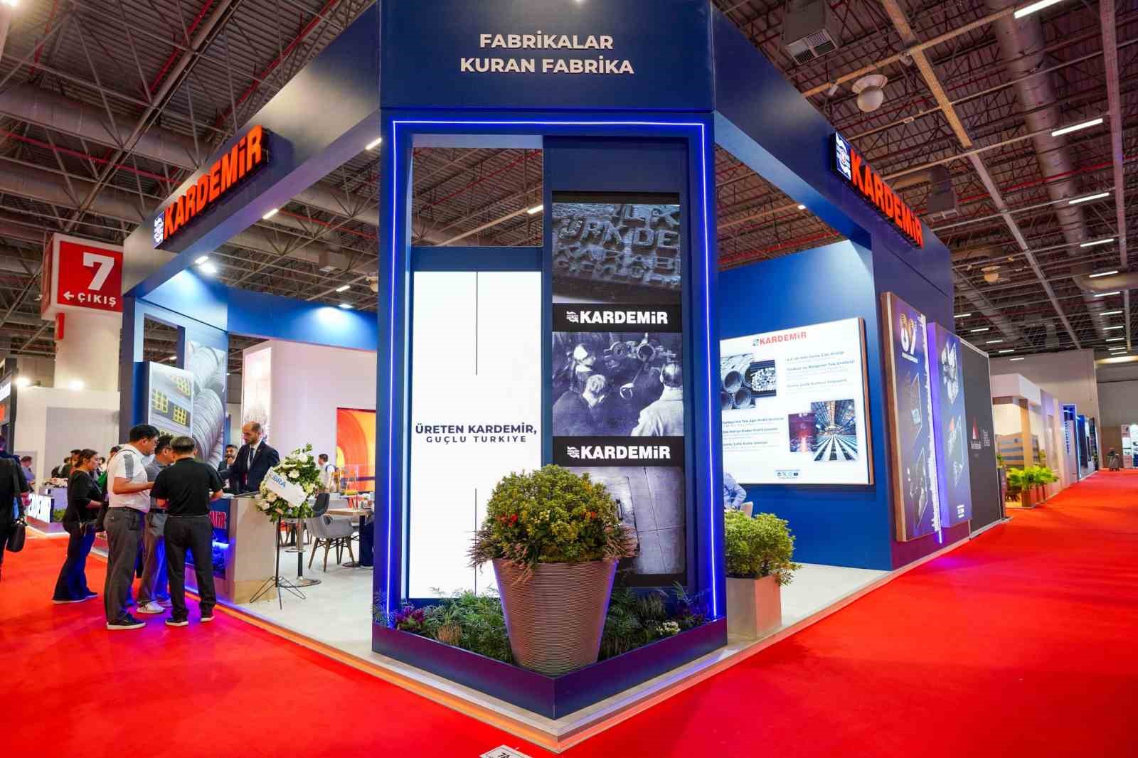 KARDEMİR, MetalExpo’da üretim gücü ve çeliğin hikayesini sergiledi