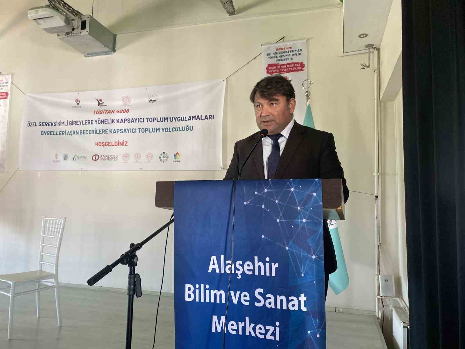 Alaşehir’de özel öğrenciler yeteneklerini keşfedecek