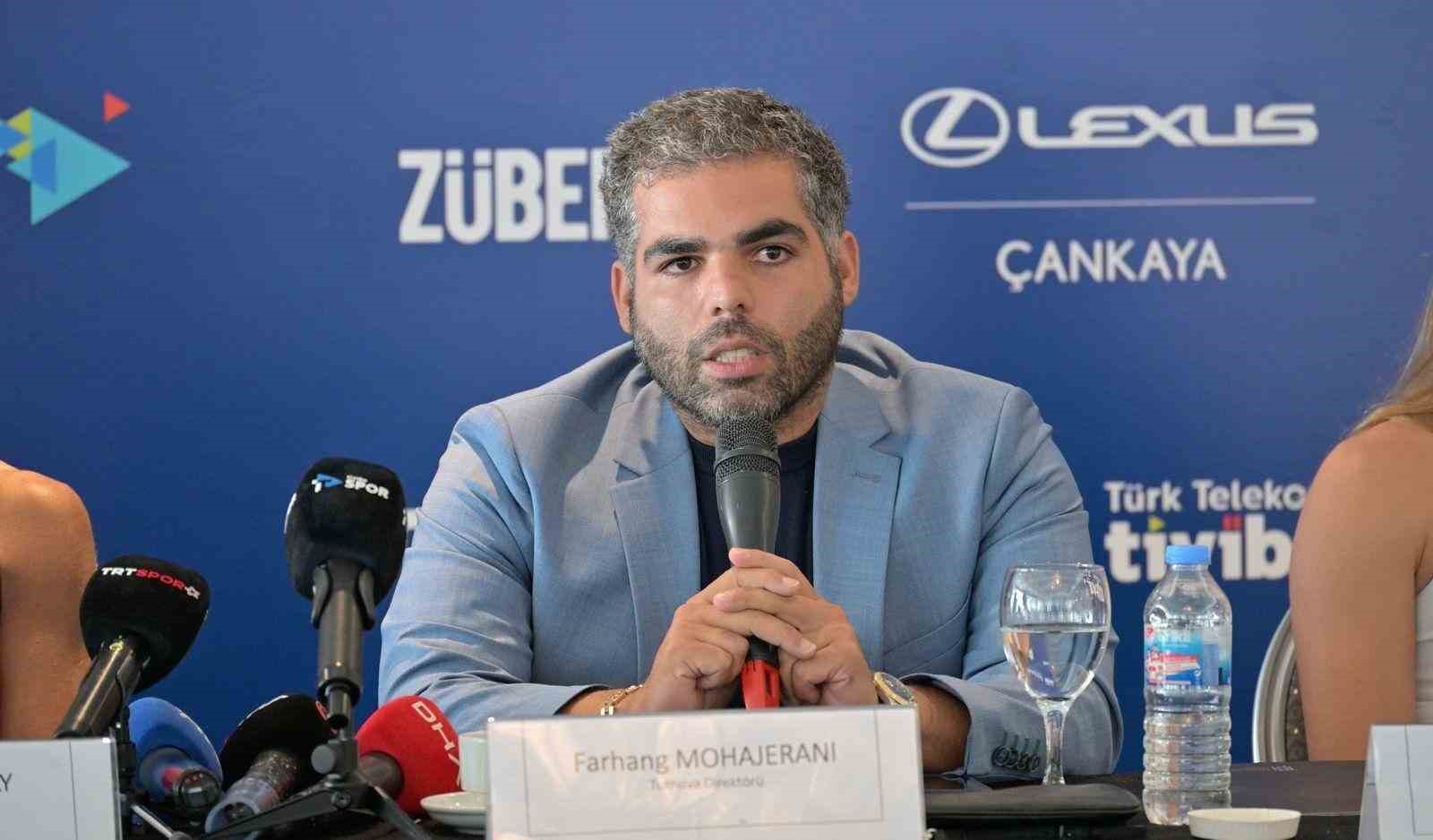 WTA 125 Türk Telekom Ankara Open açılış toplantısında basın mensuplarıyla buluştu