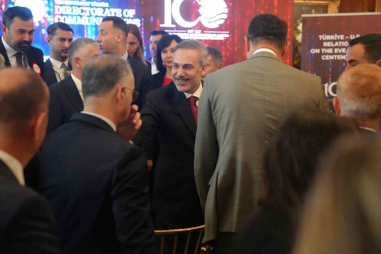 Dışişleri Bakanı Fidan: "Türkiye ve ABD, krizlere birlikte yanıt verebilmek için deneyime, kapasiteye, diplomatik erişime ve en önemlisi siyasi iradeye sahip"