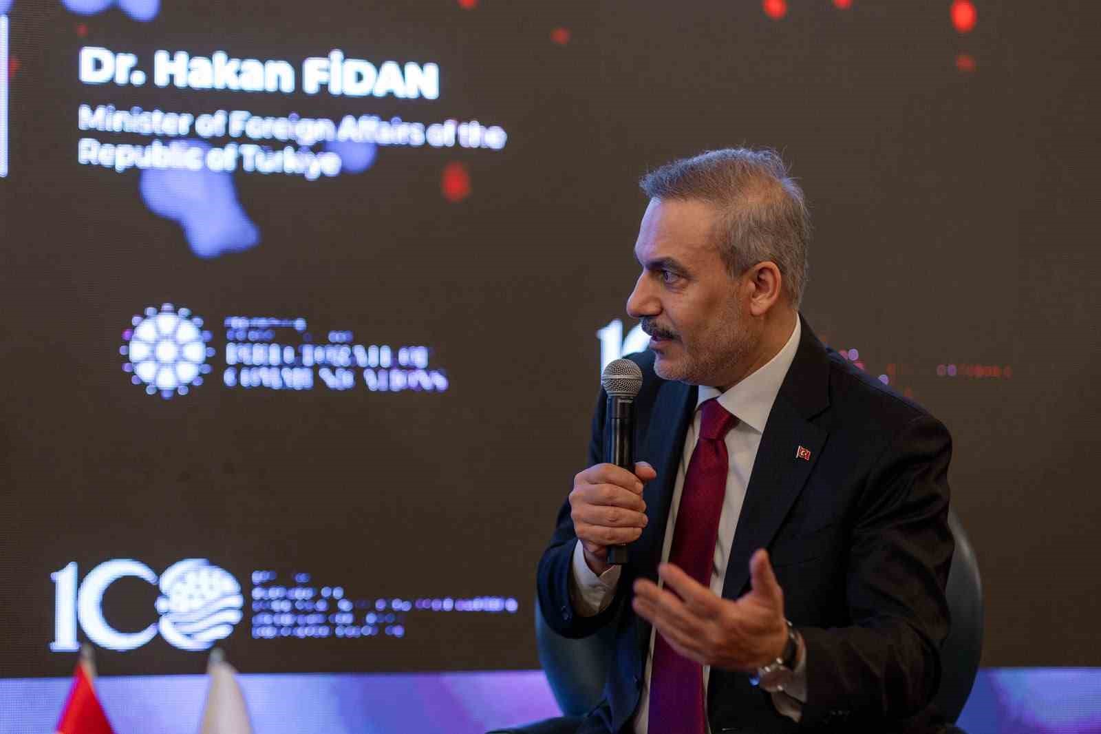 Dışişleri Bakanı Fidan: "Türkiye ve ABD, krizlere birlikte yanıt verebilmek için deneyime, kapasiteye, diplomatik erişime ve en önemlisi siyasi iradeye sahip"