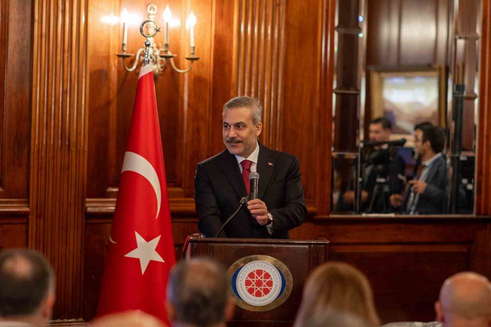 Dışişleri Bakanı Fidan: "Türkiye ve ABD, krizlere birlikte yanıt verebilmek için deneyime, kapasiteye, diplomatik erişime ve en önemlisi siyasi iradeye sahip"