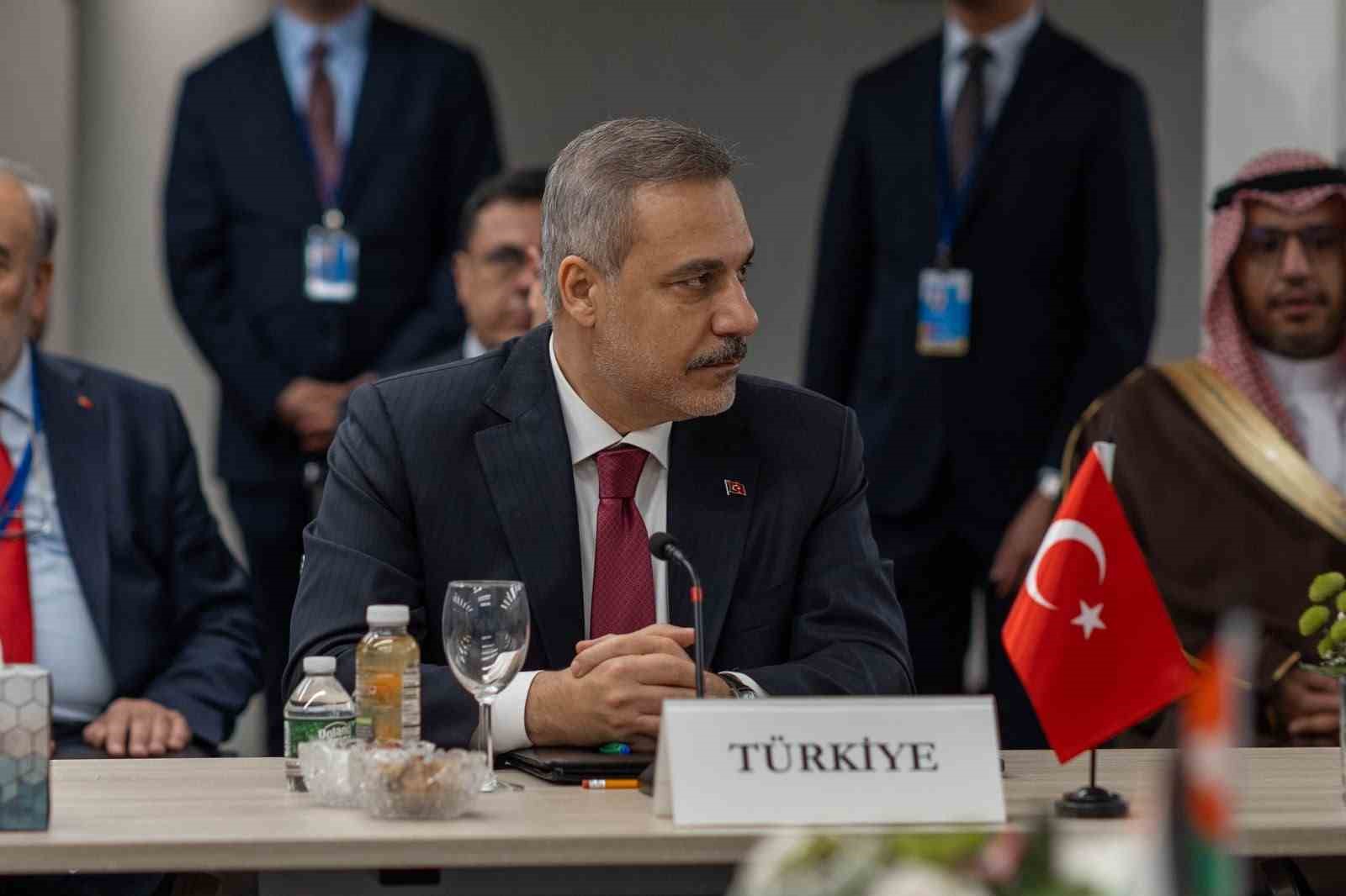Bakan Fidan, Sekizli Grup eş güdüm toplantısına katıldı