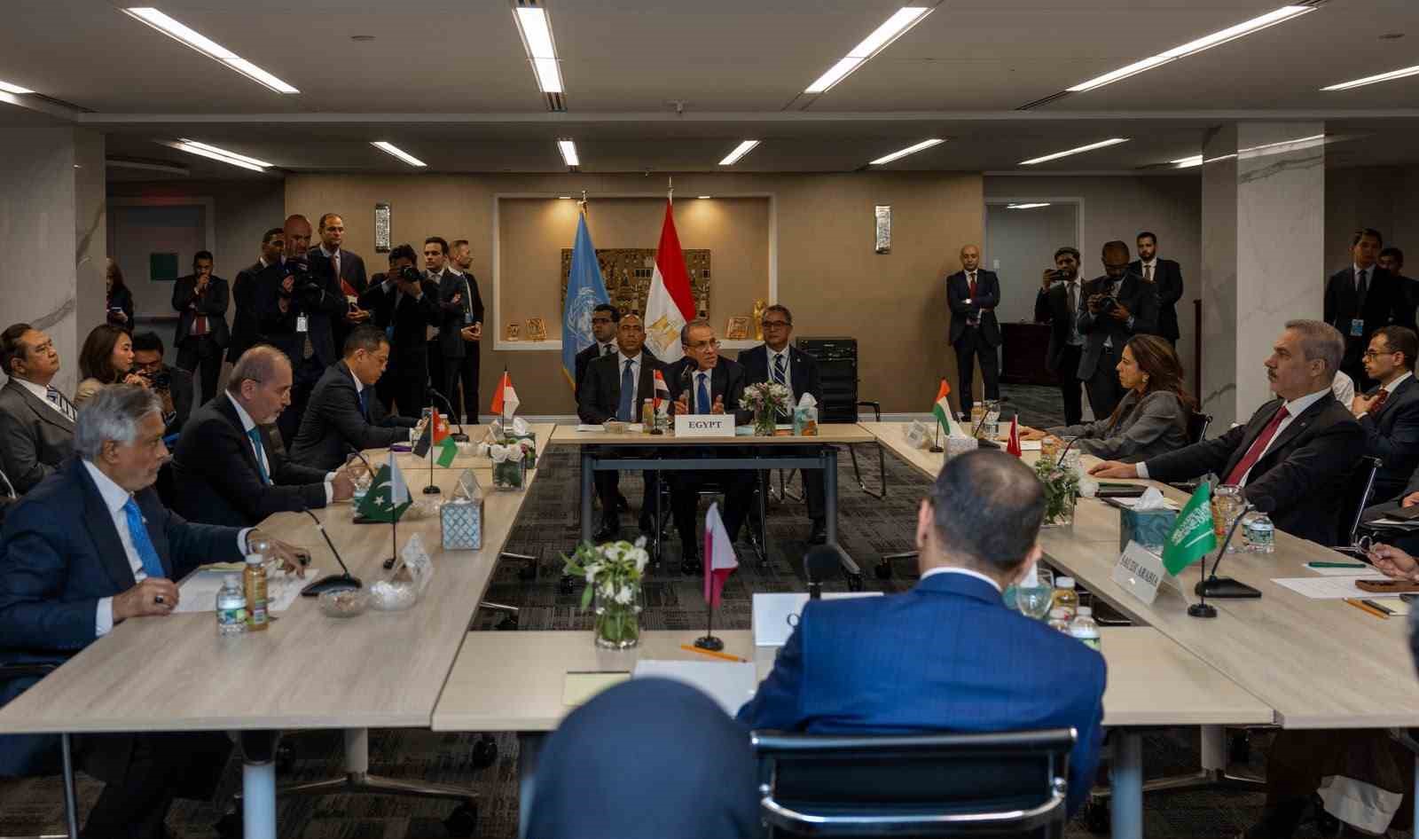 Bakan Fidan, Sekizli Grup eş güdüm toplantısına katıldı
