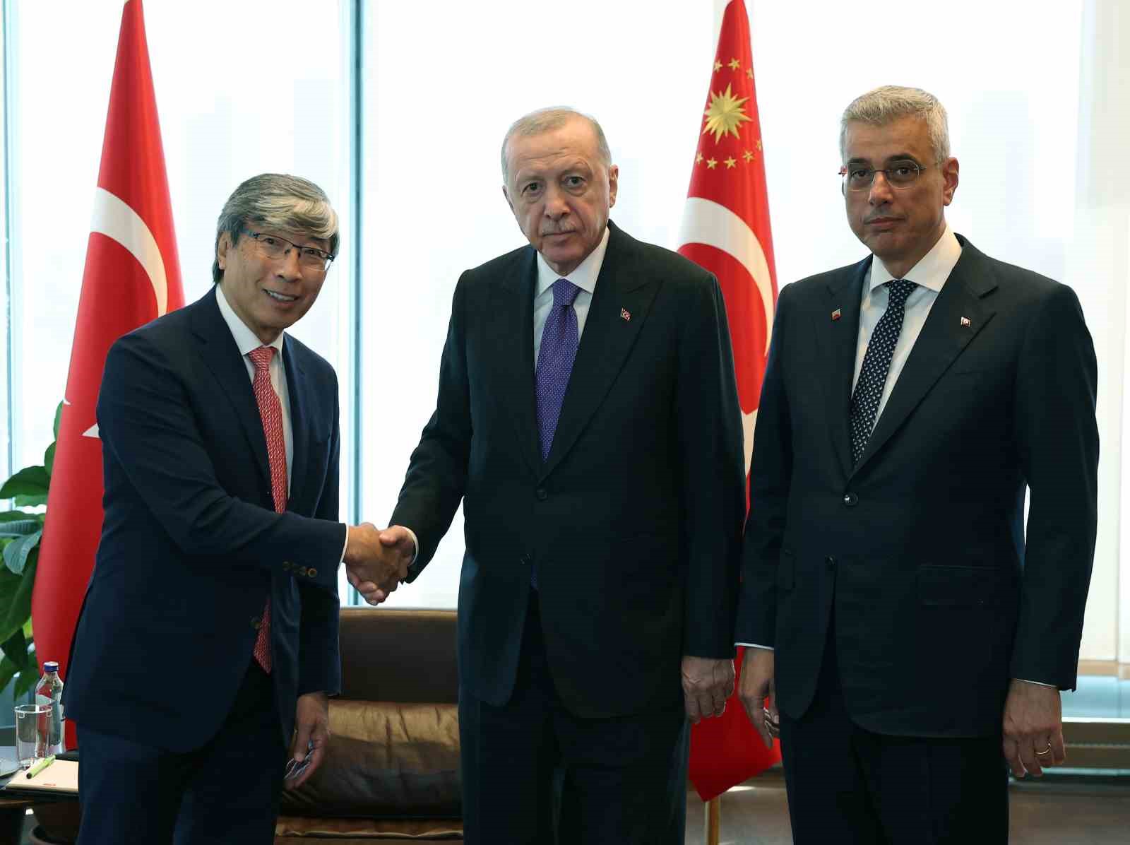Cumhurbaşkanı Erdoğan, Doktor Patrick Soon-Shiong’u kabul etti