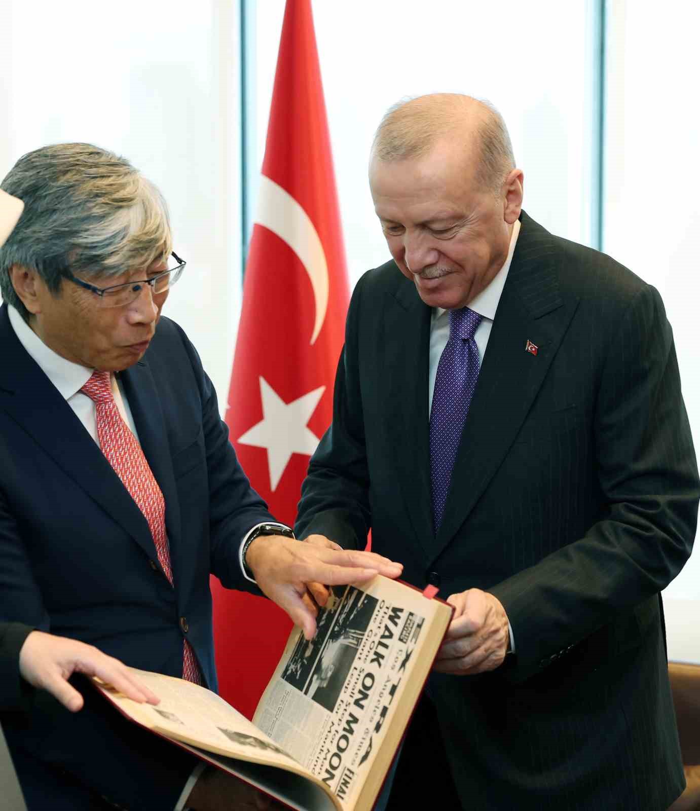 Cumhurbaşkanı Erdoğan, Doktor Patrick Soon-Shiong’u kabul etti