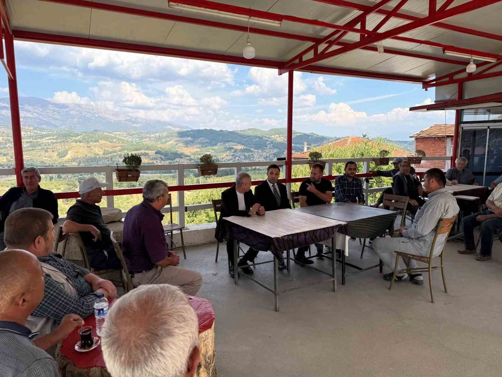 Şaphane Gaipler köyünde içme suyu için 220 metrelik sondaj