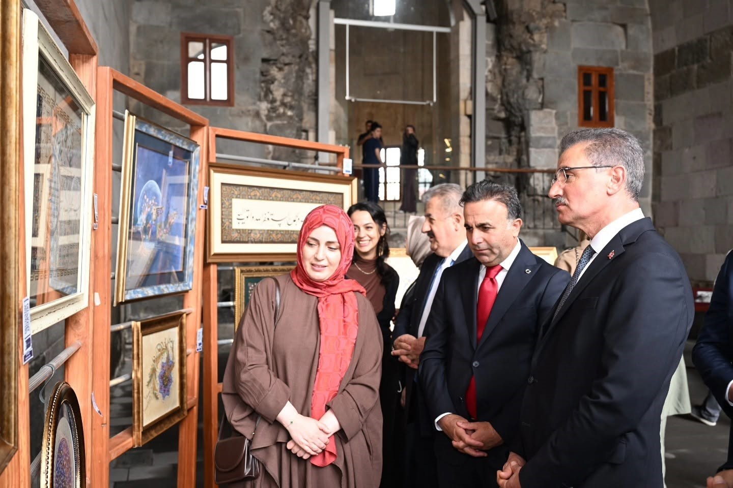 Erzurum’un kadim izleri Çifte Minareli Medrese’de sanatseverlerle buluştu