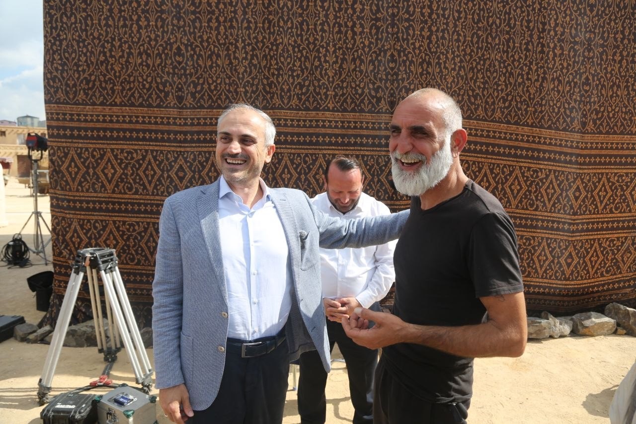 "Sancı; İslamiyet’in Doğuşu" filminin çekimleri Çayırova Film Platosu’nda sürüyor