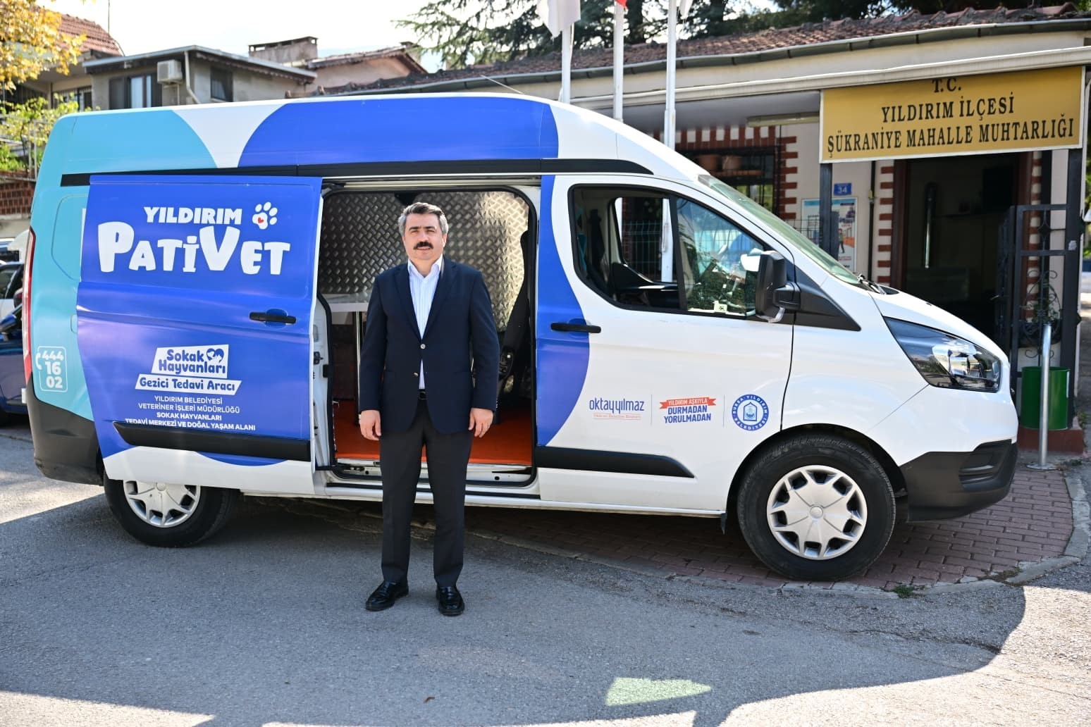 Sahipsiz sokak hayvanlarına ‘PATİVET’ şefkati