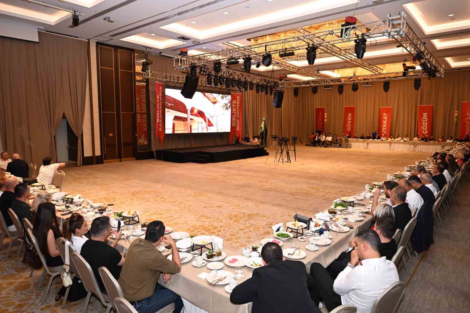 ATSO başkan adayı Çetin’den ‘7 Temada 50 Proje’