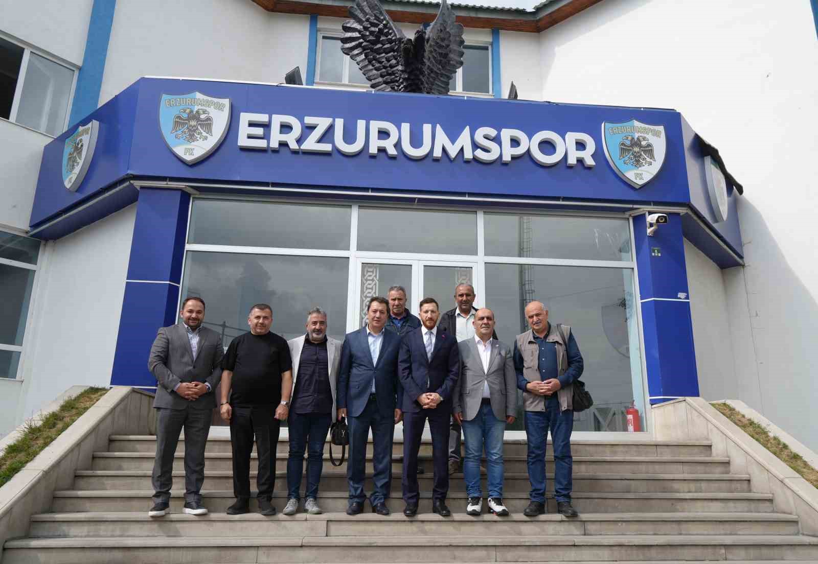 DAGC’den Erzurumspor Başkanı Ahmet Dal’a başarı plaketi