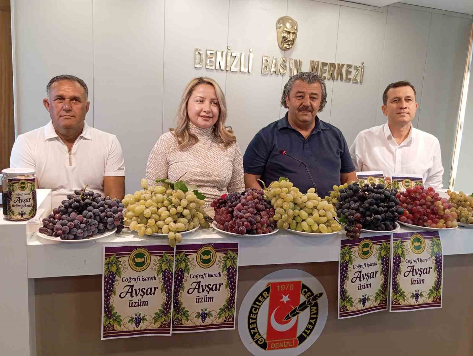 Avşar üzümü tescillendi