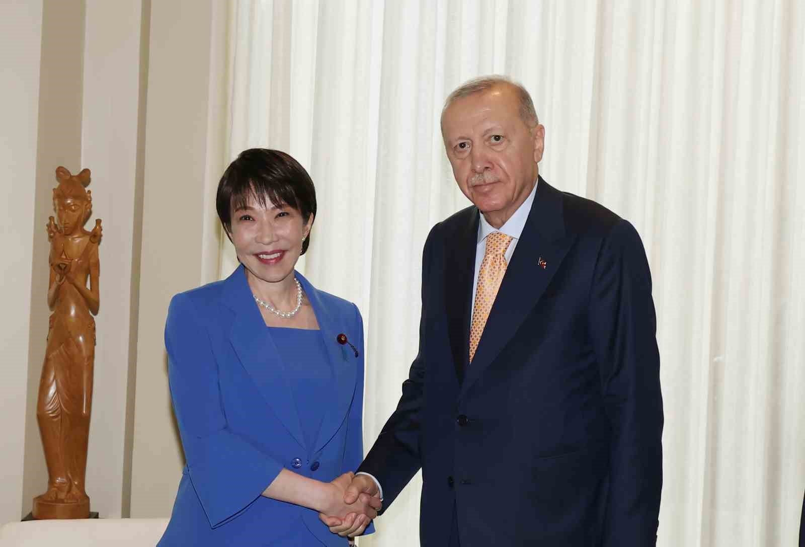 Cumhurbaşkanı Erdoğan, Japonya Başbakanı Takaichi ile görüştü