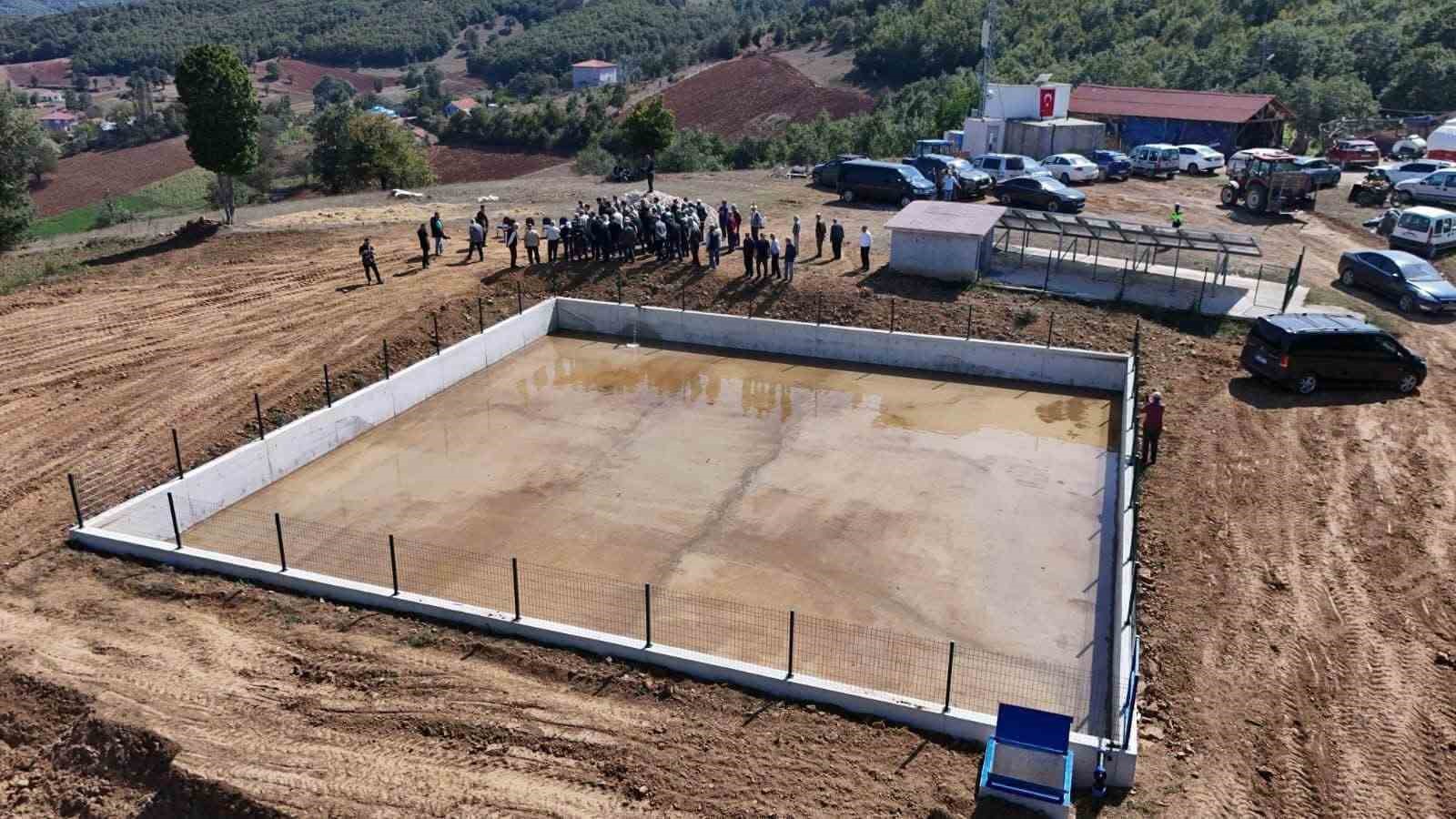 Beldağ köyüne basınçlı sulama tesisi