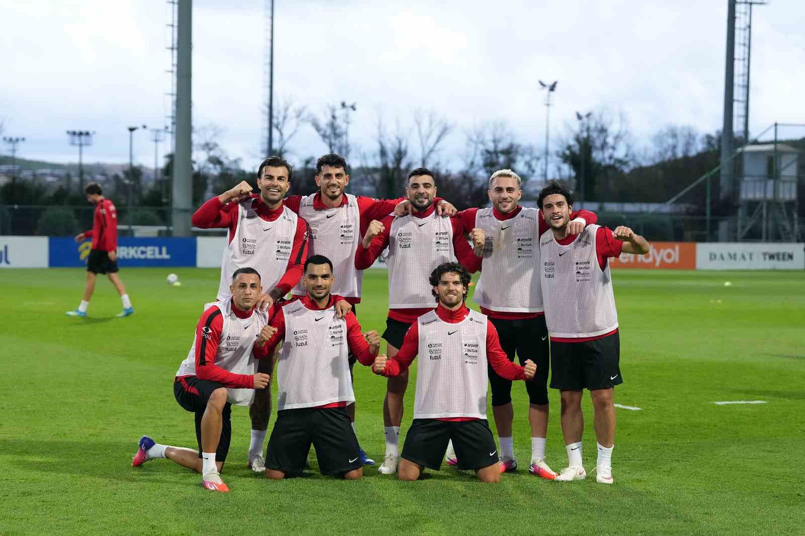 A Milli Takım, Fransa maçının hazırlıklarını sürdürdü