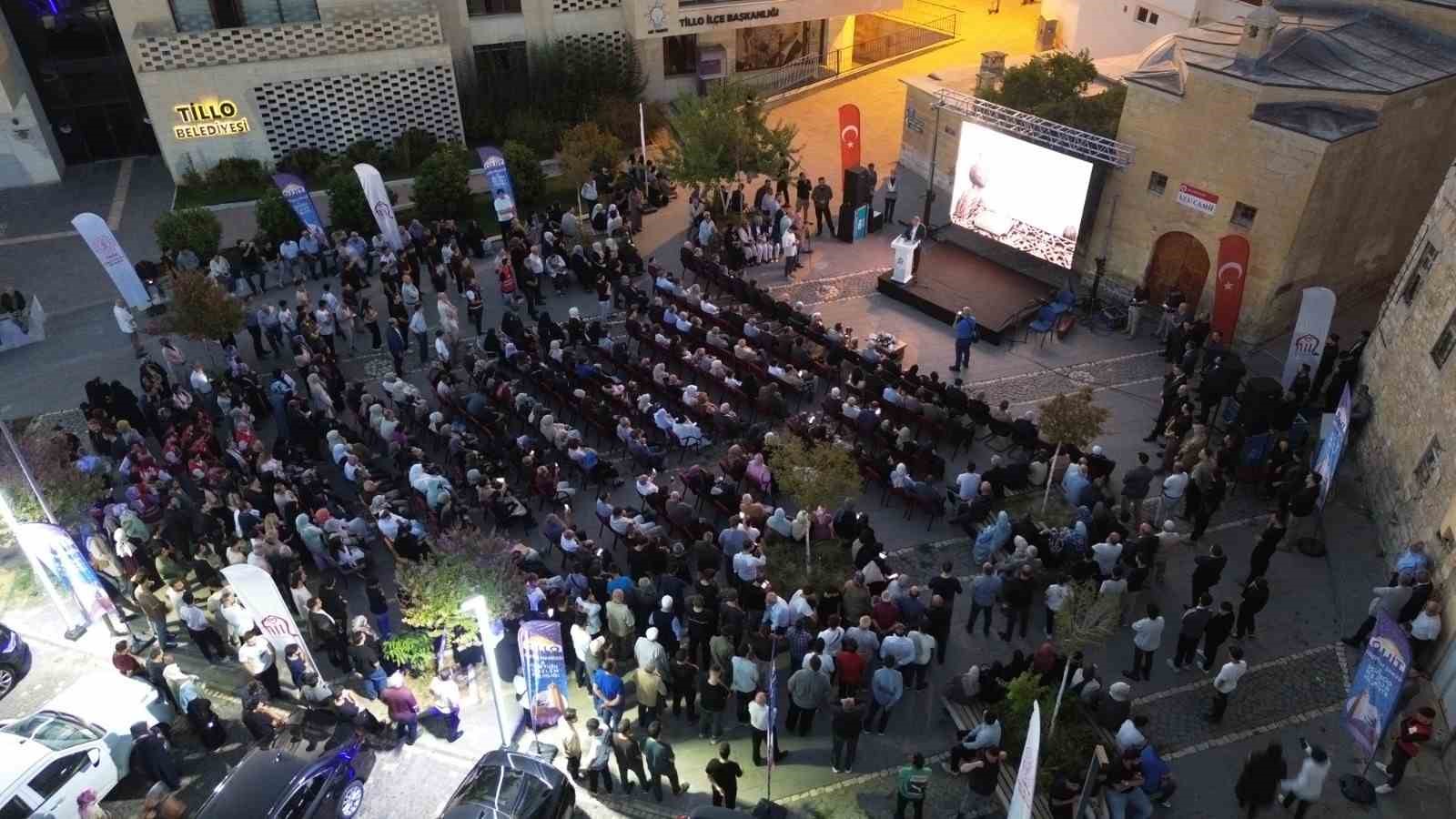 Tillo’da ışık düzeneğiyle gerçekleşen, tarihi güneş hadisesi ilgiyle izlendi