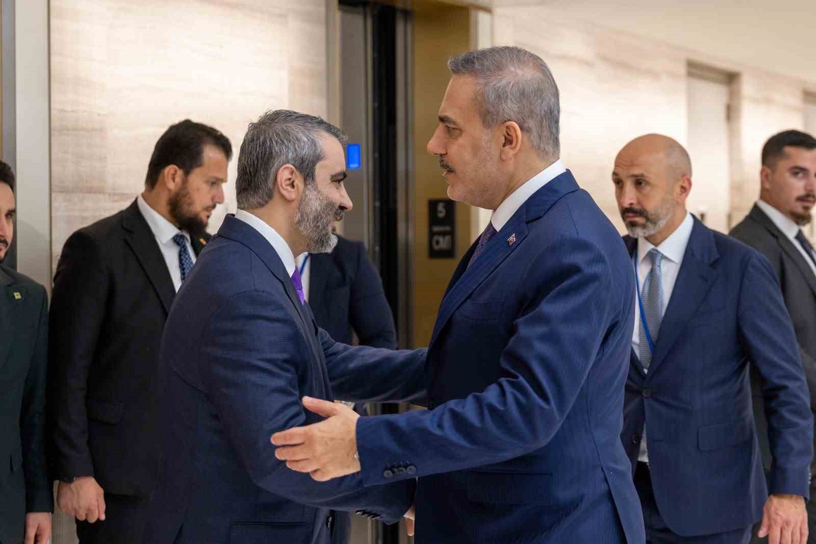 Bakan Fidan, Suriyeli ve Suudi mevkidaşıyla üçlü toplantıya ev sahipliği yaptı