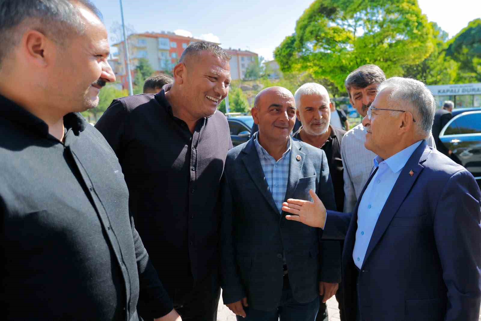 Başkan Büyükkılıç’tan İncesu ve Yeşilhisar’da muhtarlarla "istişare" mesaisi