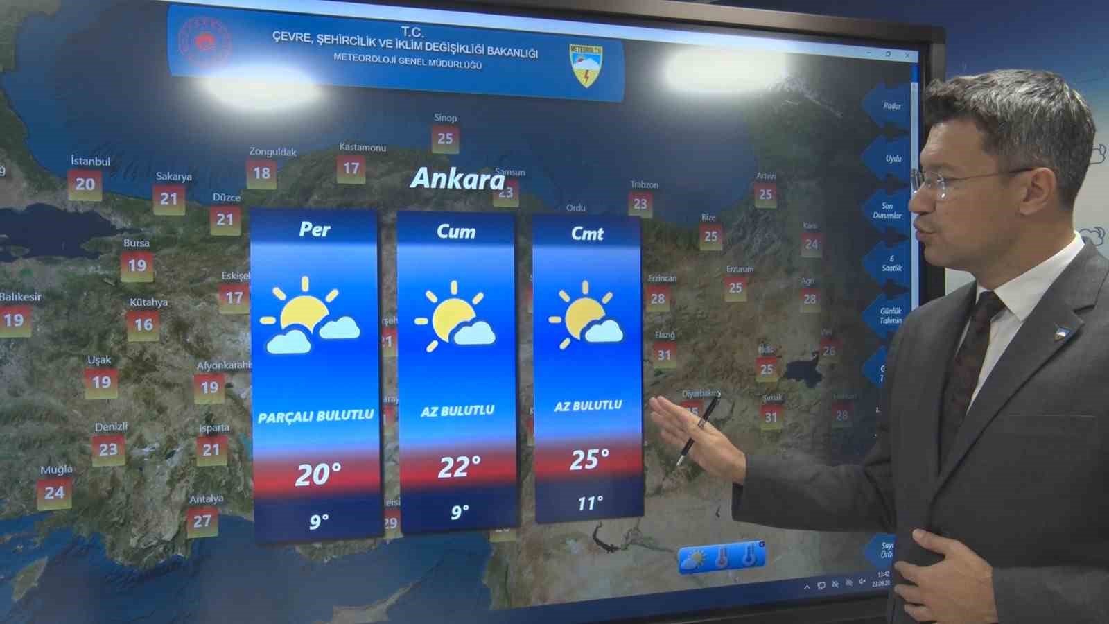 Hava Tahmin Uzmanı Tekin: "Vatandaşlarımız kuvvetli yağışlara karşı dikkatli olmalı"