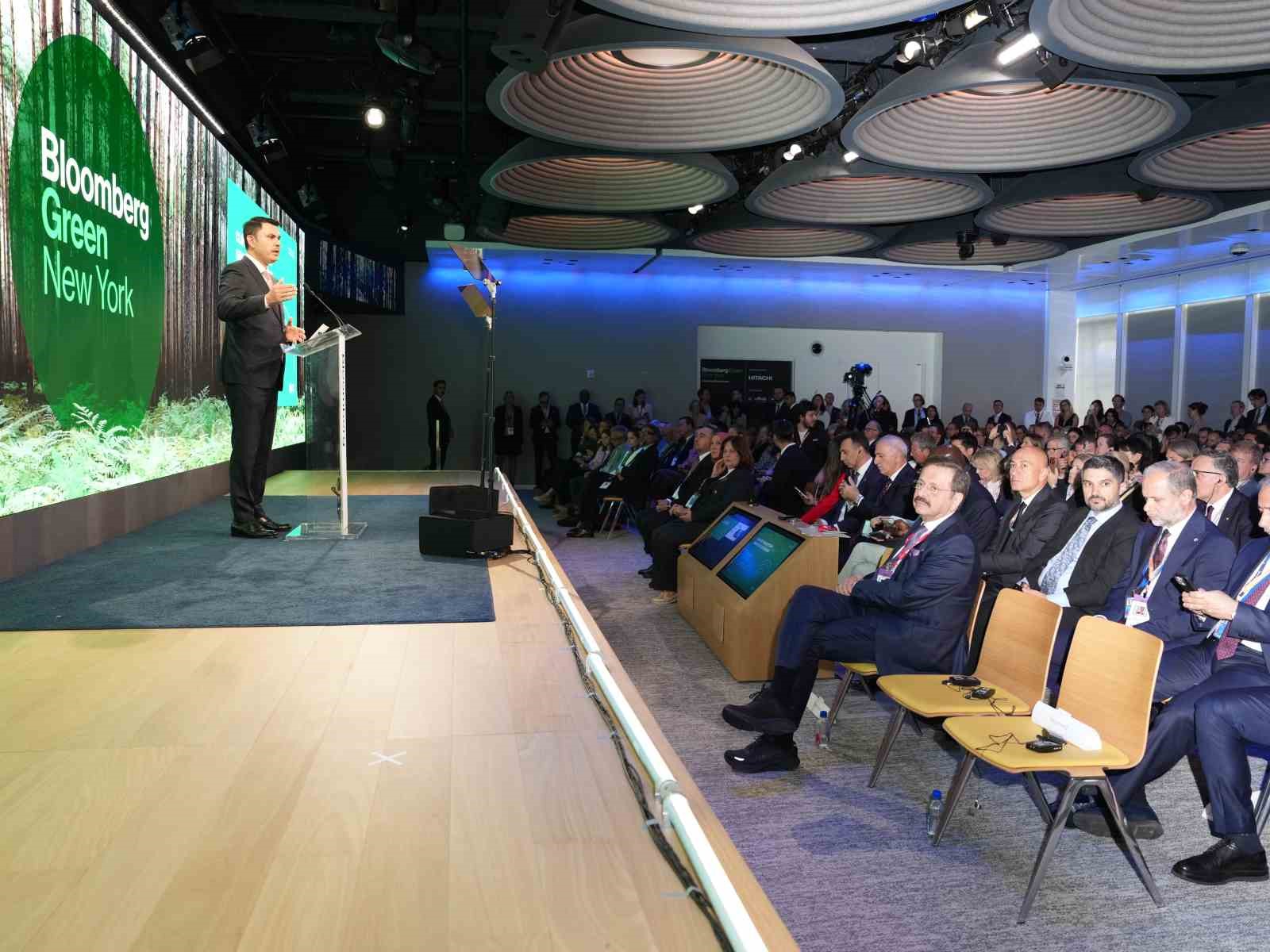 Çevre, Şehircilik ve İklim Değişikliği Bakanı Kurum COP31 İş Forumu’nda konuştu