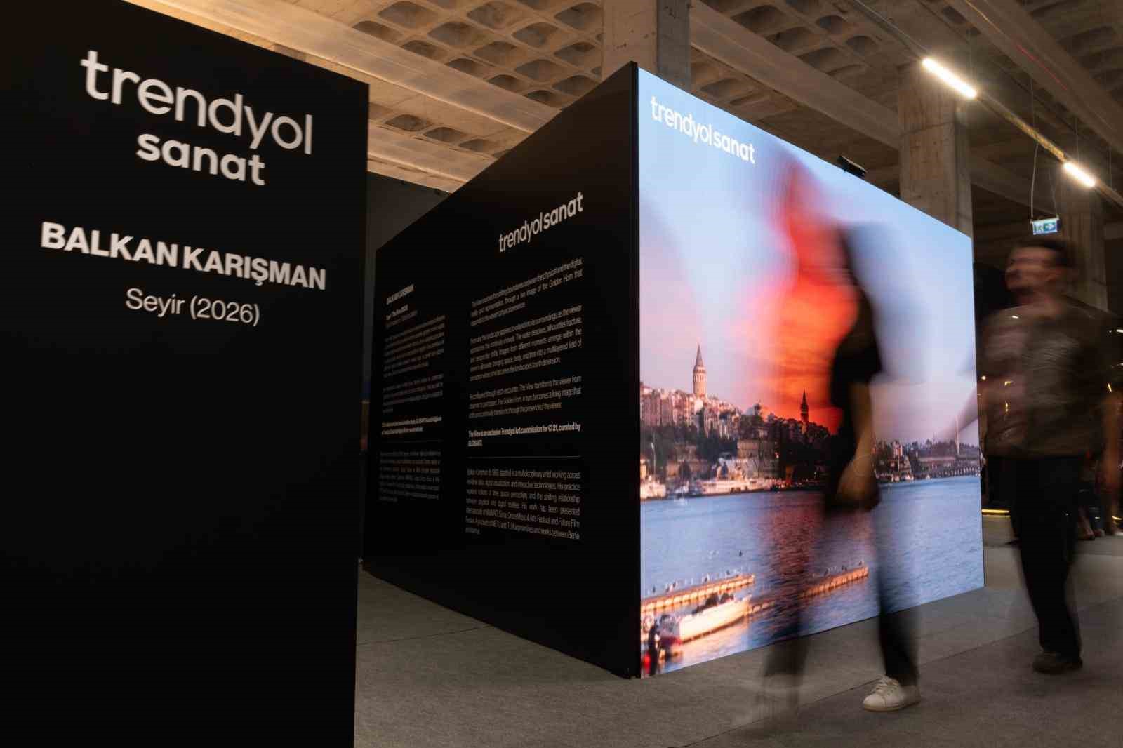 Balkan Karışman’ın "Seyir"i Trendyol Sanat desteğiyle ilk kez Contemporary Istanbul’da