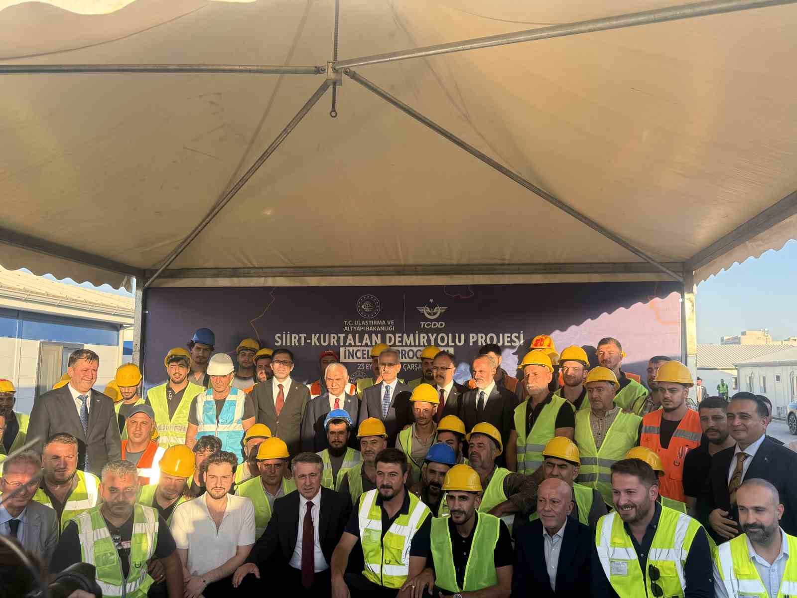 Siirt-Kurtalan demir yolu hattında fiziki gerçekleşme yüzde 30’u aştı: 2030 hedefine bir adım daha yaklaştı