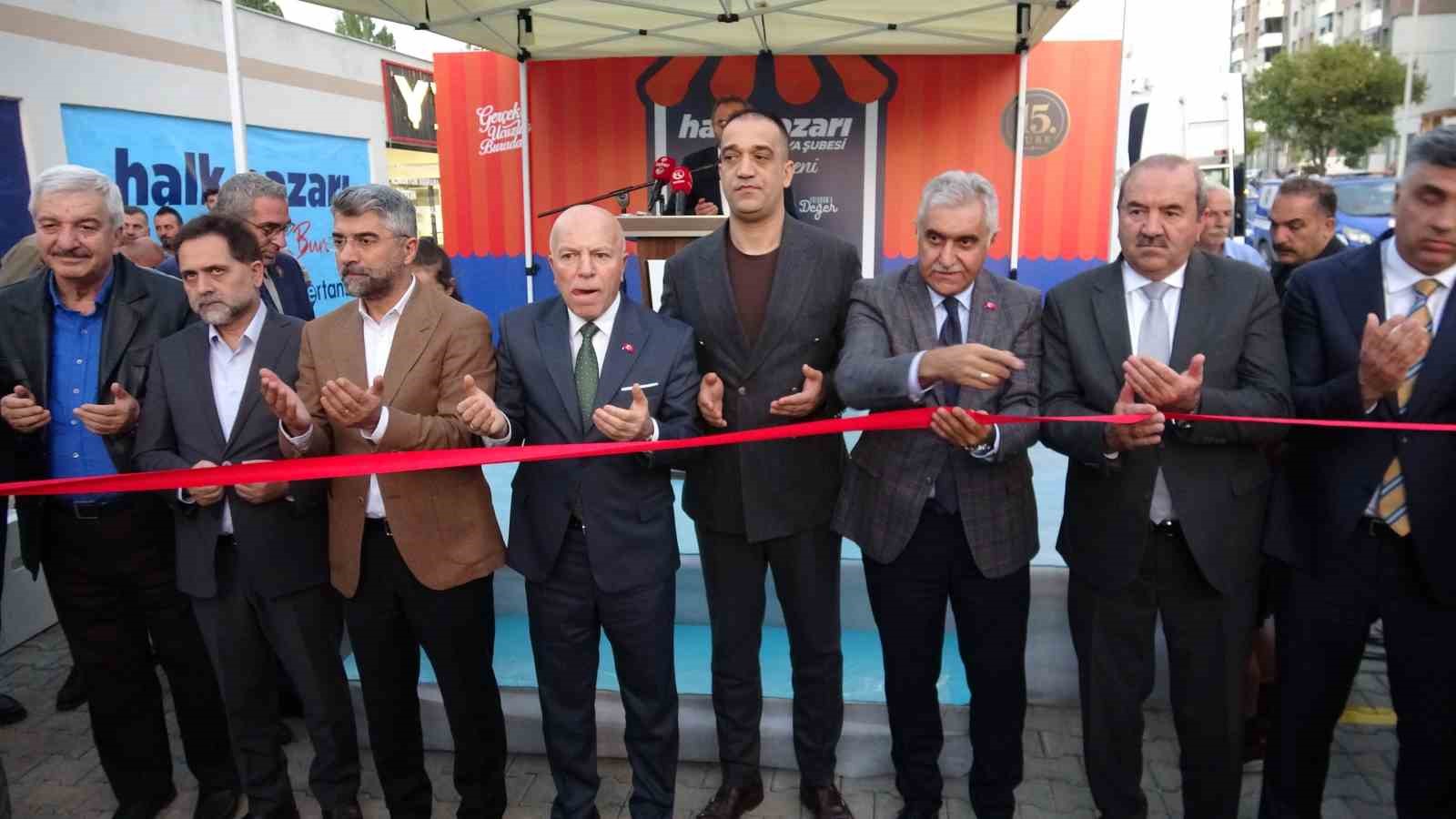 Erzurum’da Halk Pazarı’nın 15. şubesi açıldı