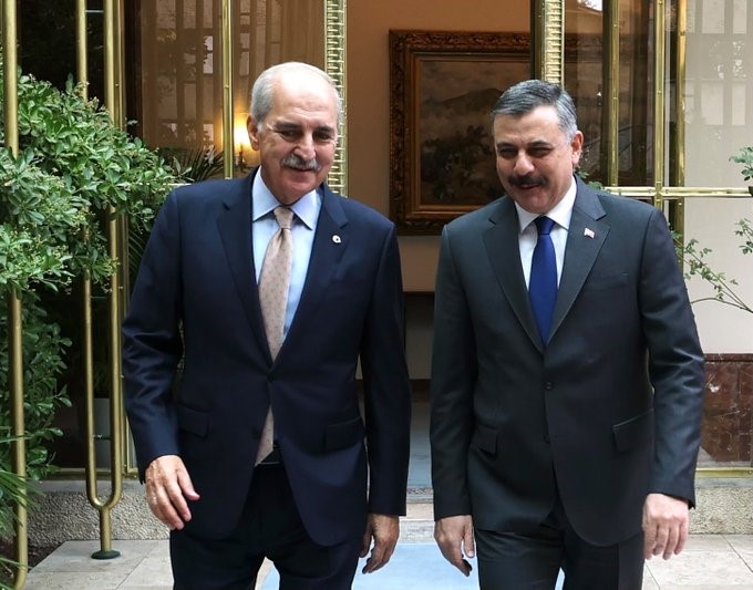 Bakan Çiftçi, TBMM Başkanı Kurtulmuş’u ziyaret etti