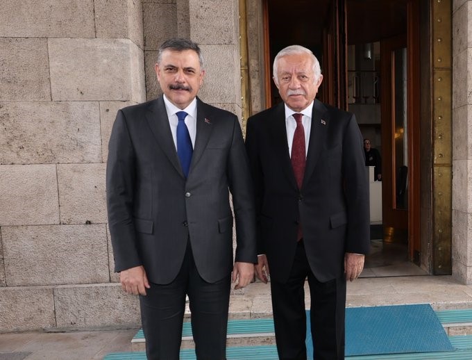 Bakan Çiftçi, TBMM Başkanı Kurtulmuş’u ziyaret etti