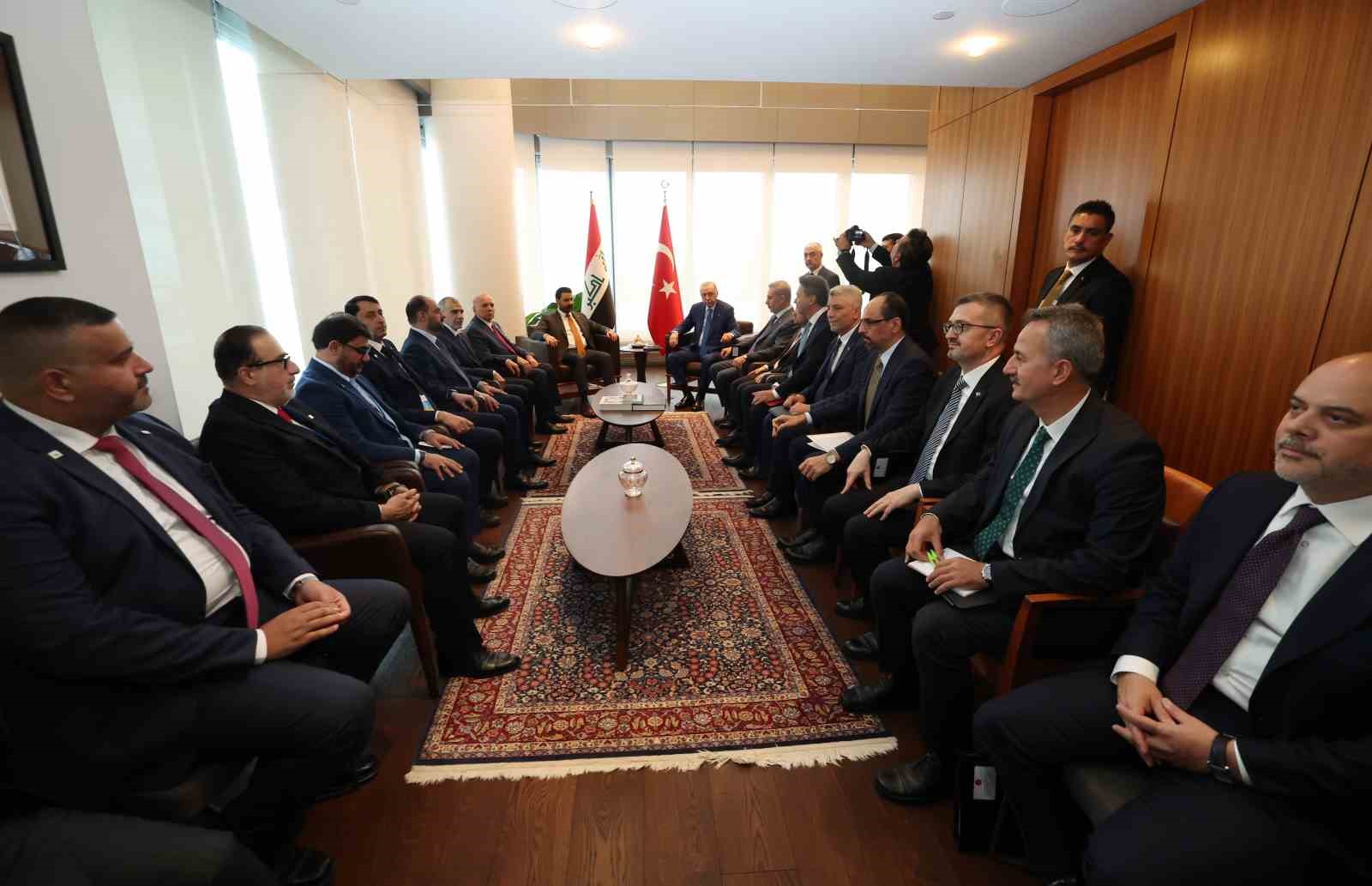 Cumhurbaşkanı Erdoğan, Irak Başbakanı Zeydi’yi kabul etti