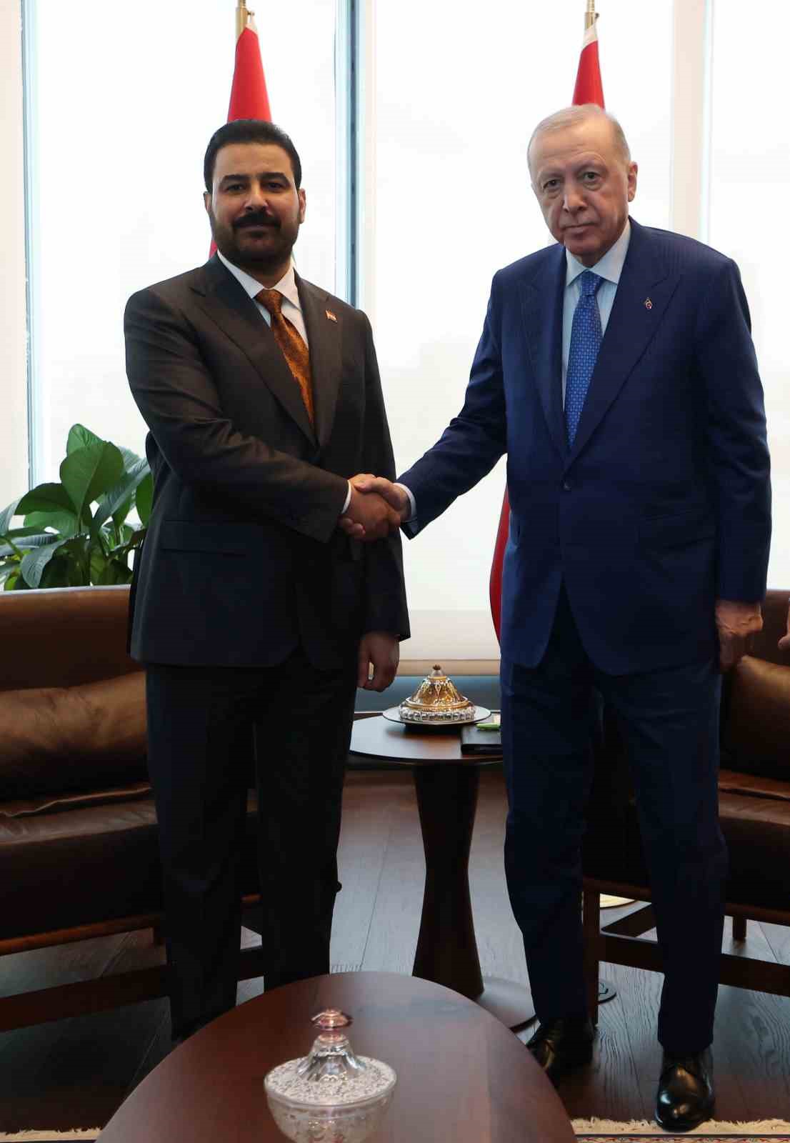 Cumhurbaşkanı Erdoğan, Irak Başbakanı Zeydi’yi kabul etti