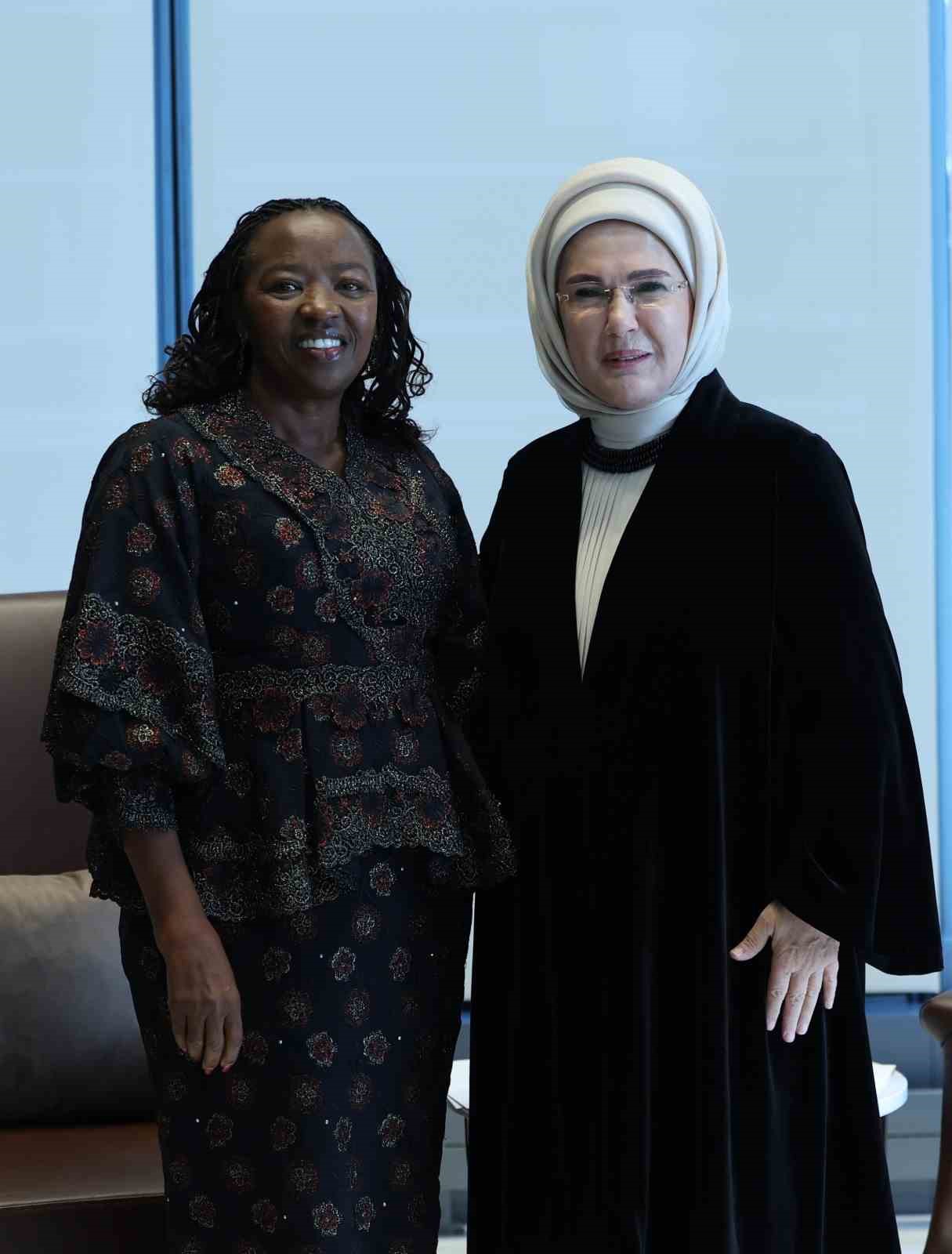 Emine Erdoğan, Kenya Cumhurbaşkanı’nın eşi Rachel Ruto ile görüştü