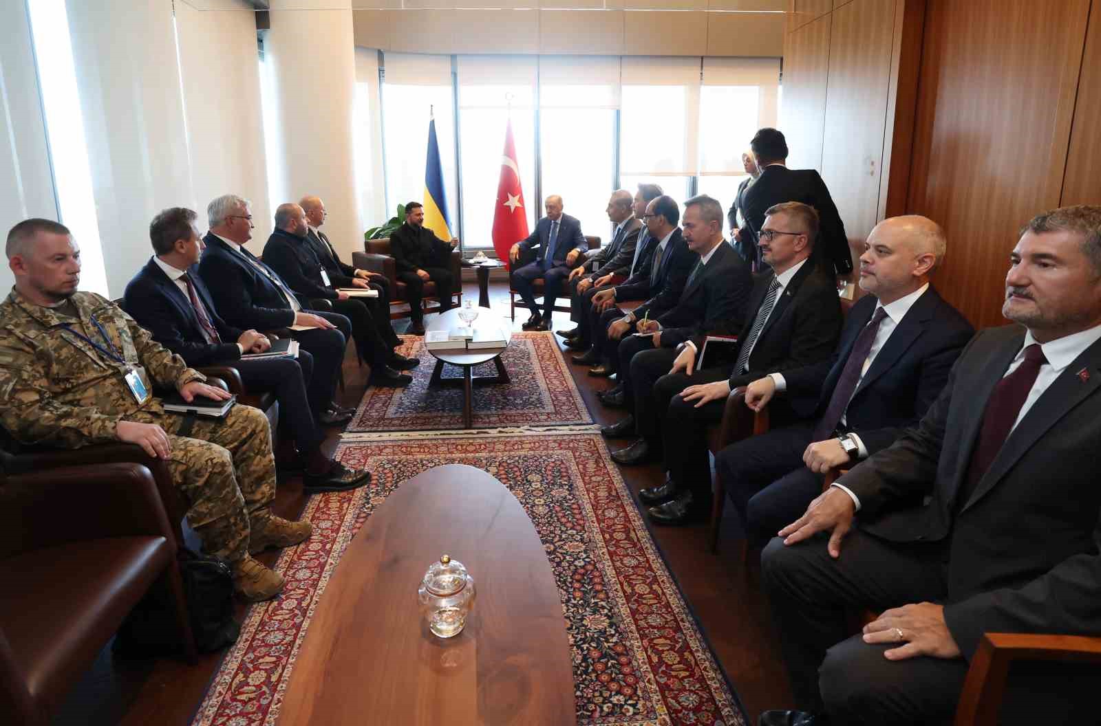 Cumhurbaşkanı Erdoğan, Ukrayna Başbakanı Zelenskiy’i kabul etti