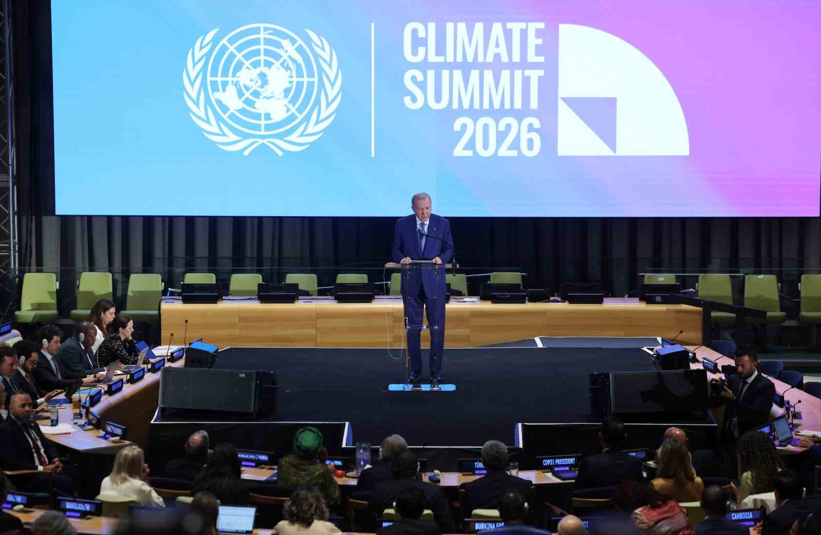 Cumhurbaşkanı Erdoğan: "(COP31) Farklı coğrafyaların beklentilerini gündeme taşıyacak bir anlayışla hazırlıkları yürütüyoruz"