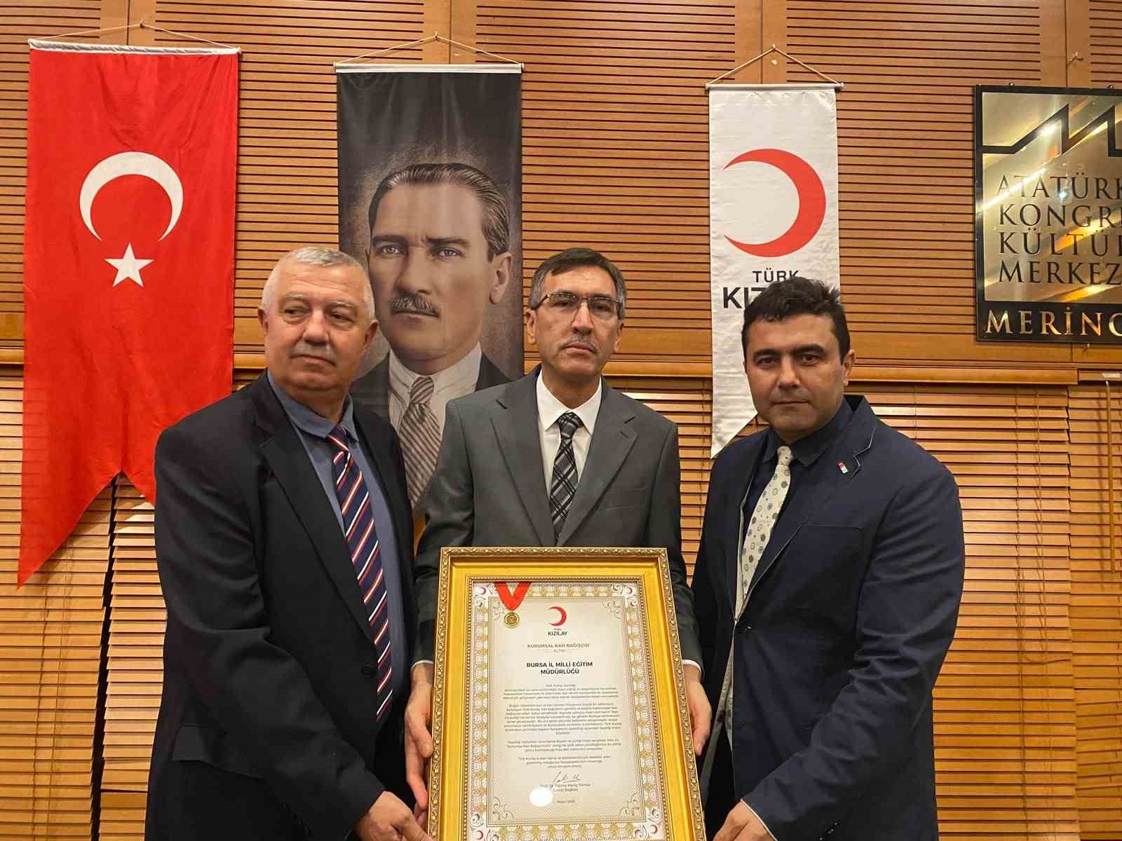 Bursa’da rekor kan bağışına teşekkür