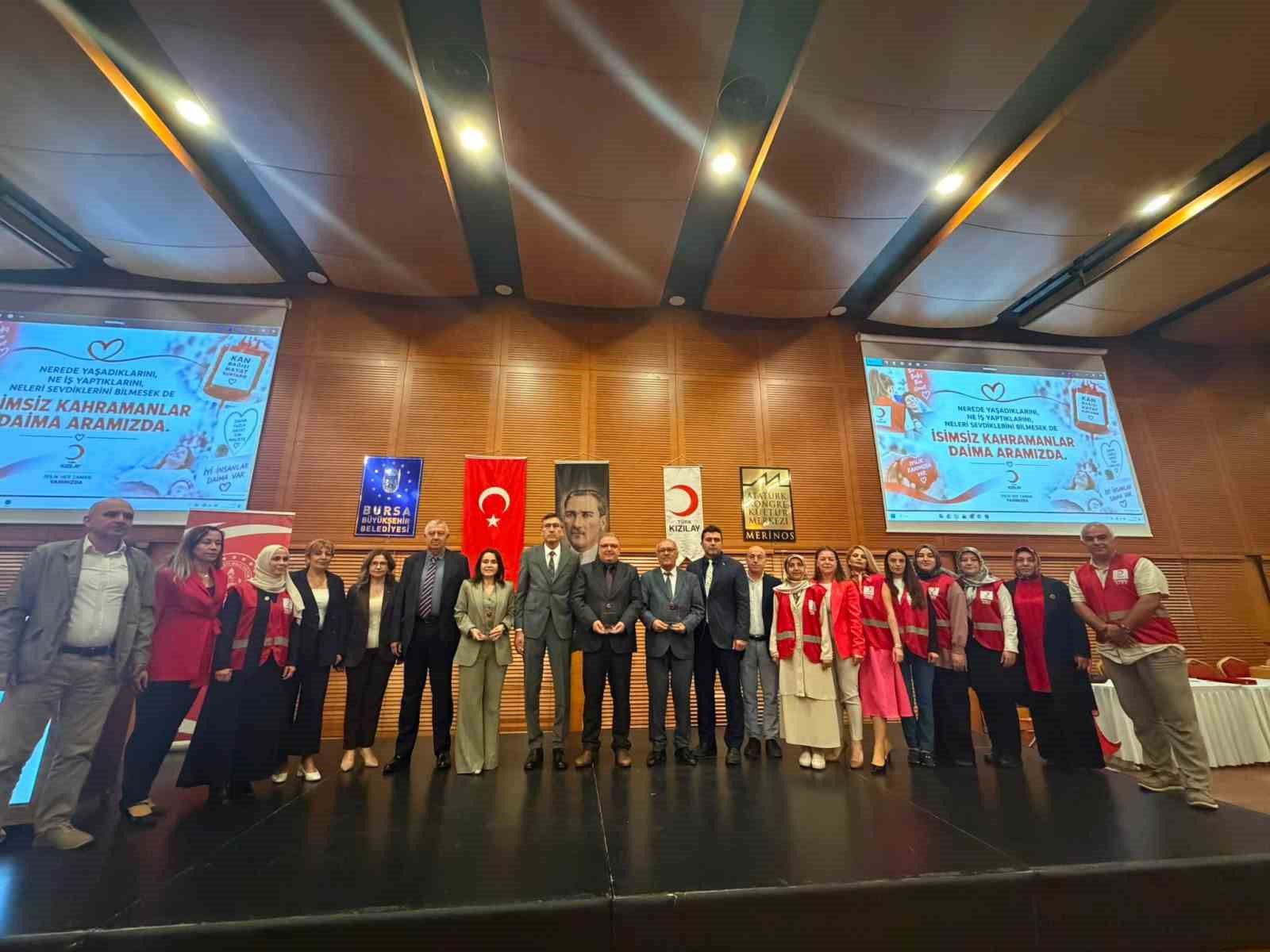 Bursa’da rekor kan bağışına teşekkür