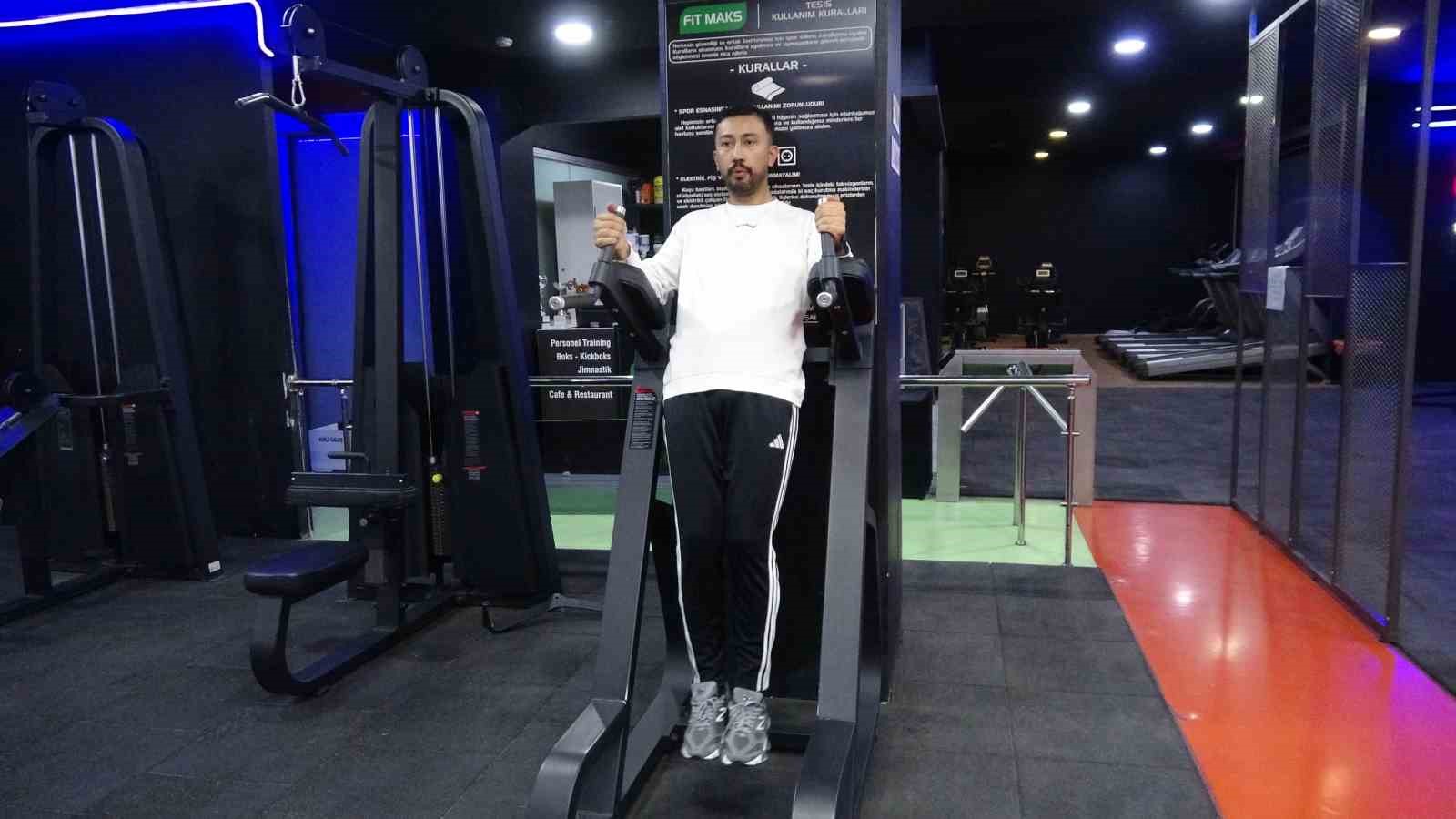 Hayata sporla tutundu: 8 ay tavanı izledi ama spor aşkından vazgeçmedi