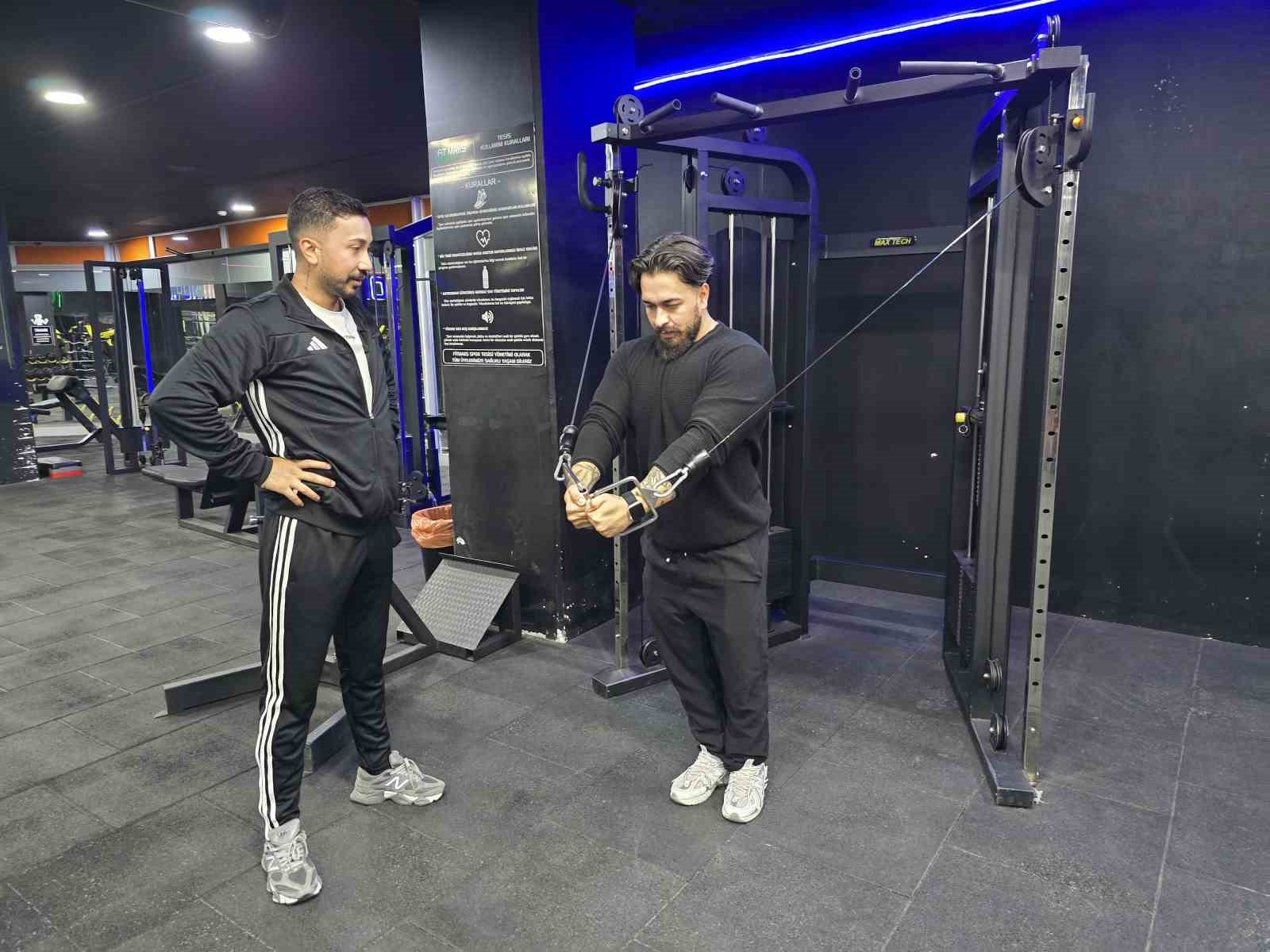 Hayata sporla tutundu: 8 ay tavanı izledi ama spor aşkından vazgeçmedi