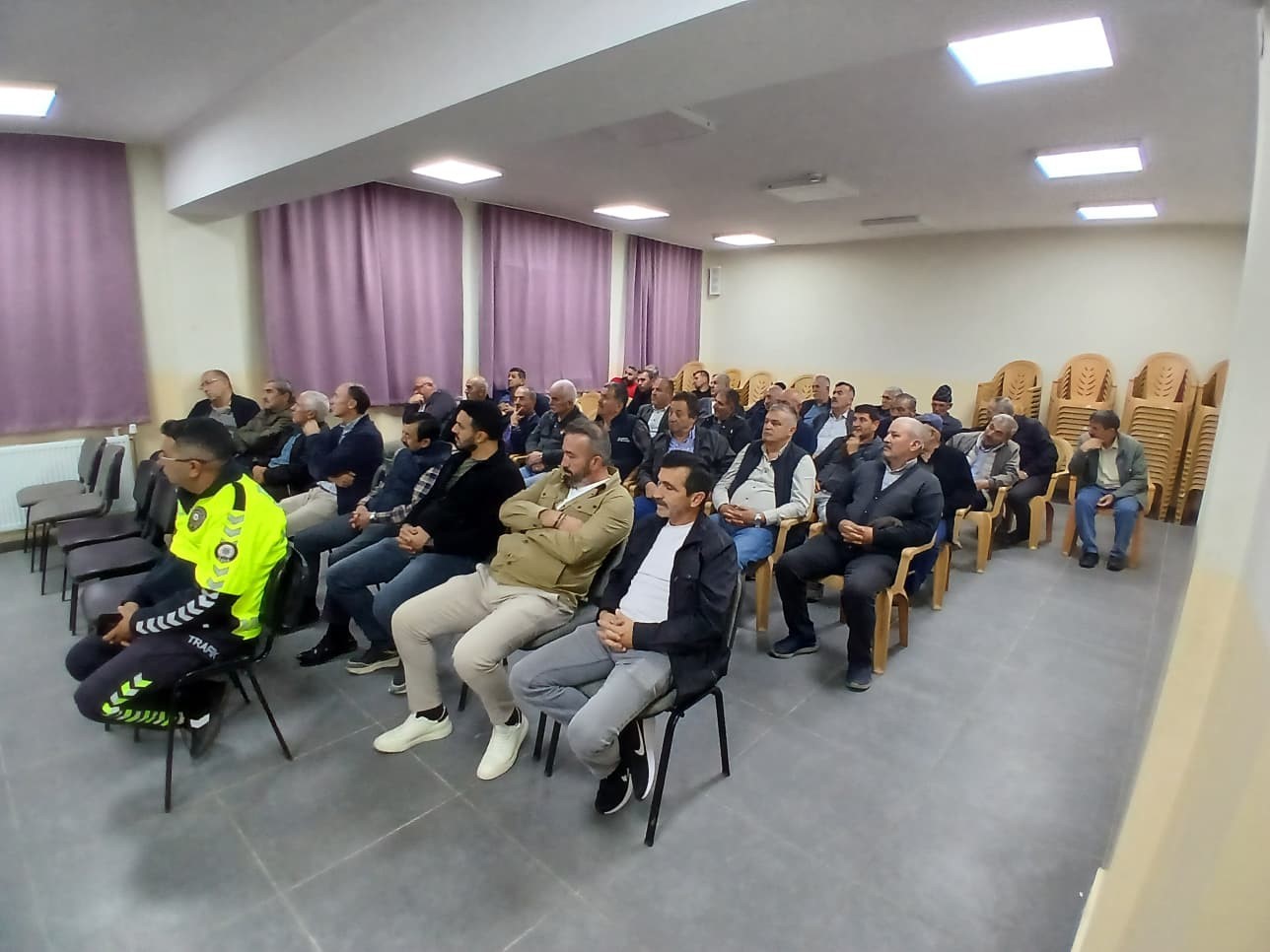 Mudurnu’da servis şoförlerine ’güvenli ulaşım’ eğitimi