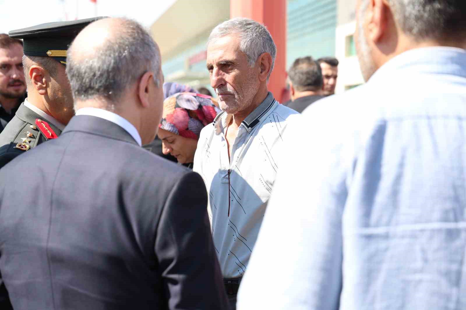 Kalp krizi geçirerek şehit olan Uzman Çavuş Sevim’in naaşı Elazığ’a getirildi