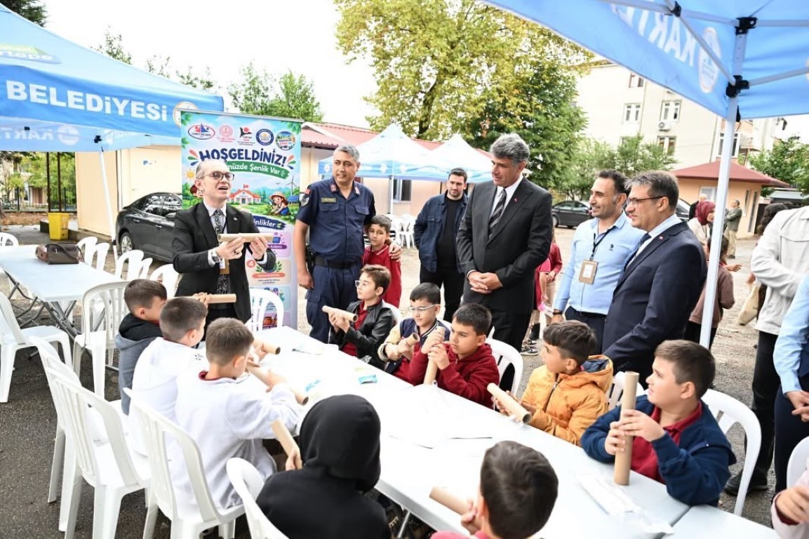 Öğrenciler "Köyümüzde Şenlik Var" projesiyle bilimle buluştu