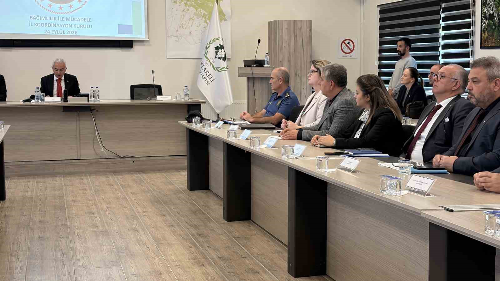 Kırklareli’nde Bağımlılıkla Mücadele İl Kurulu toplandı