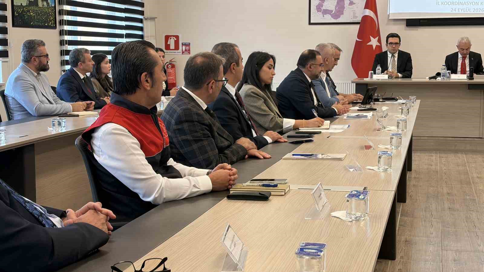Kırklareli’nde Bağımlılıkla Mücadele İl Kurulu toplandı