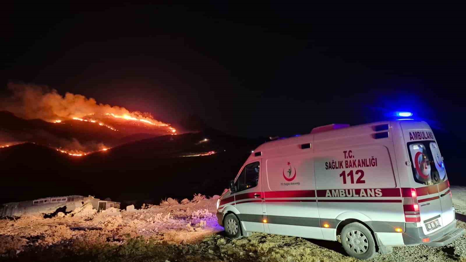 Bodrum’da makilik alanda yangın: "Alevler rüzgarla hızla yayıldı"