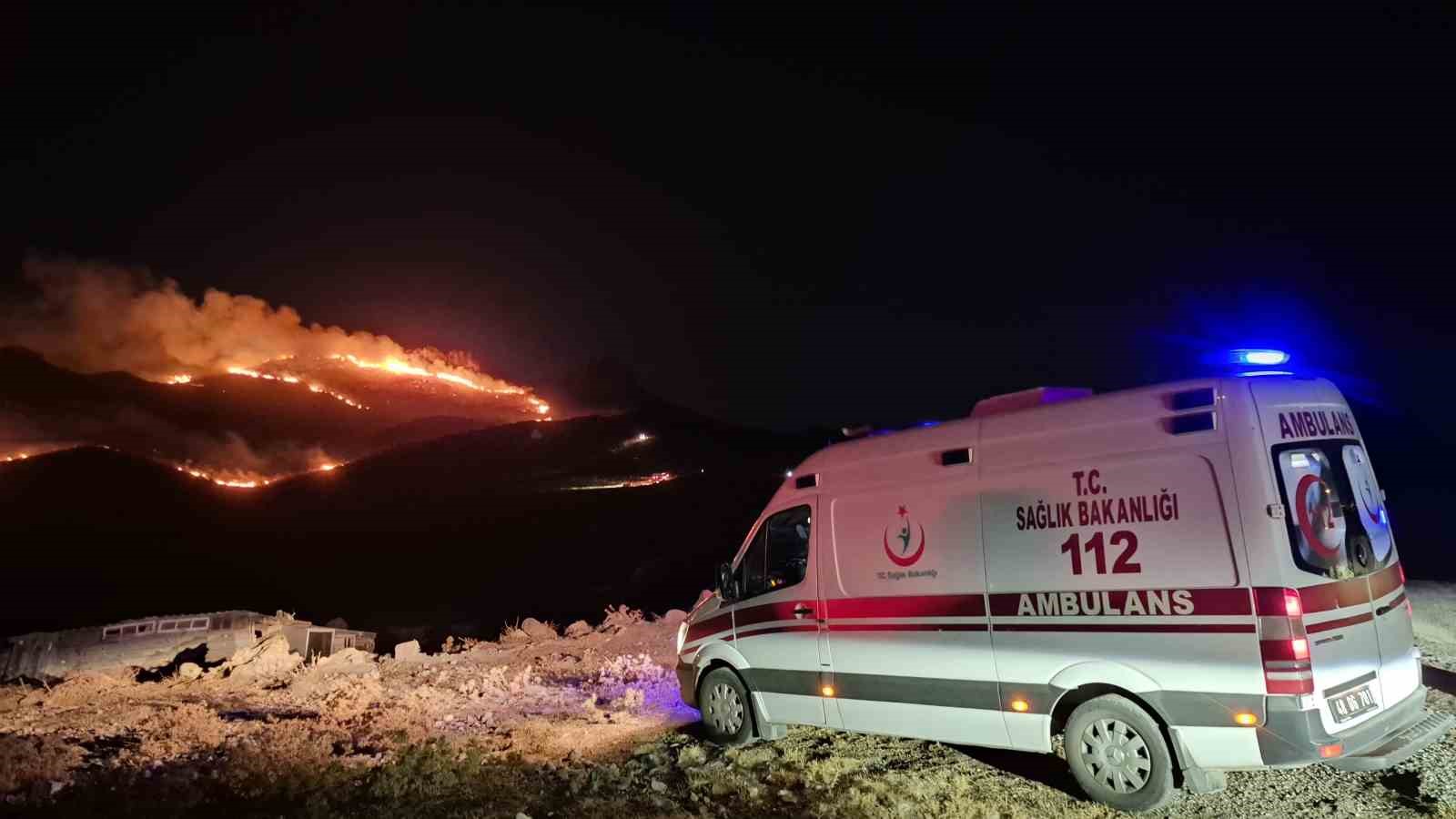 Bodrum’da yangın kontrol altına alındı