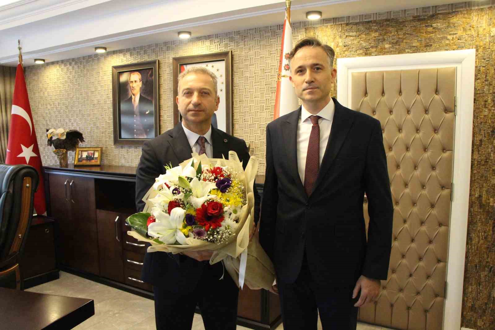Amasya’nın yeni Emniyet Müdürü Ali Erkan Aktaşgül göreve başladı