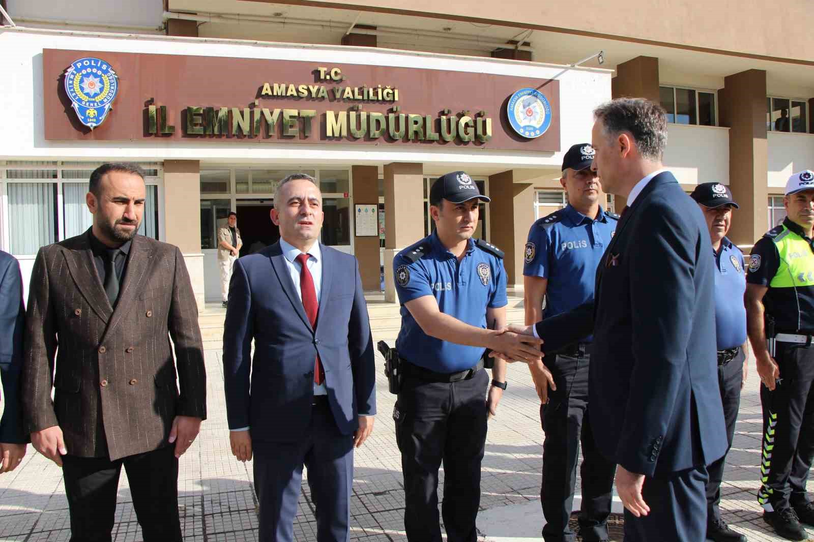 Amasya’nın yeni Emniyet Müdürü Ali Erkan Aktaşgül göreve başladı