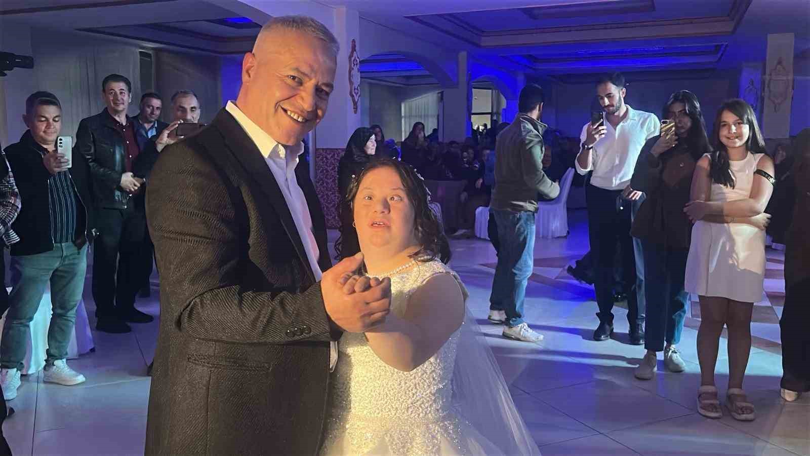 Yağmur’un gelinlik hayali gerçek oldu